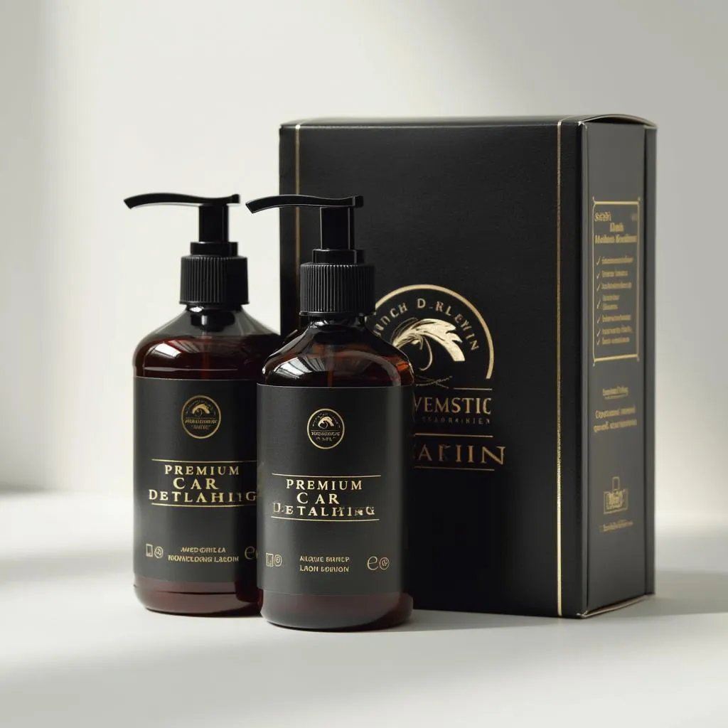 Marchio prodotti detailing premium